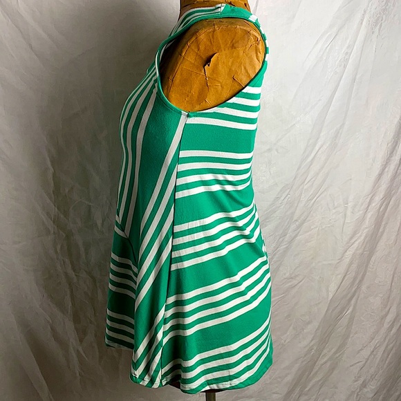 Anthropologie Puella Green Right Angle Swing Tank - Picture 3 of 6